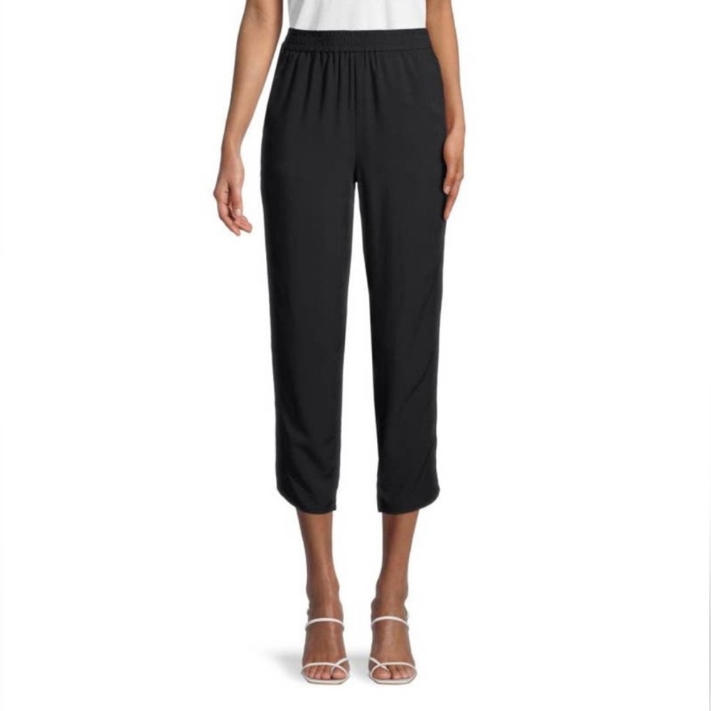 NWOT - Madewell Dolphin Hem Track Trouser - Size XS - Black